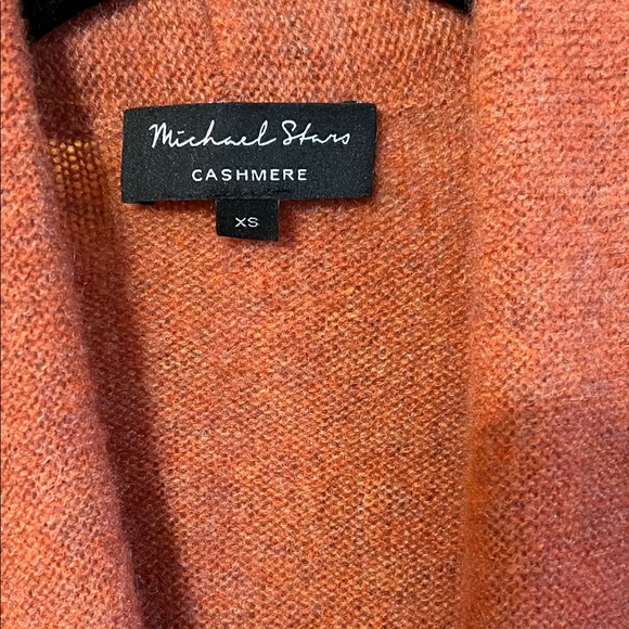 Michael Stars Cashmere Open Cardigan - Picture 3 of 5